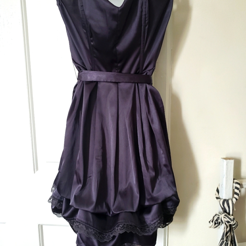 Satin formal dress